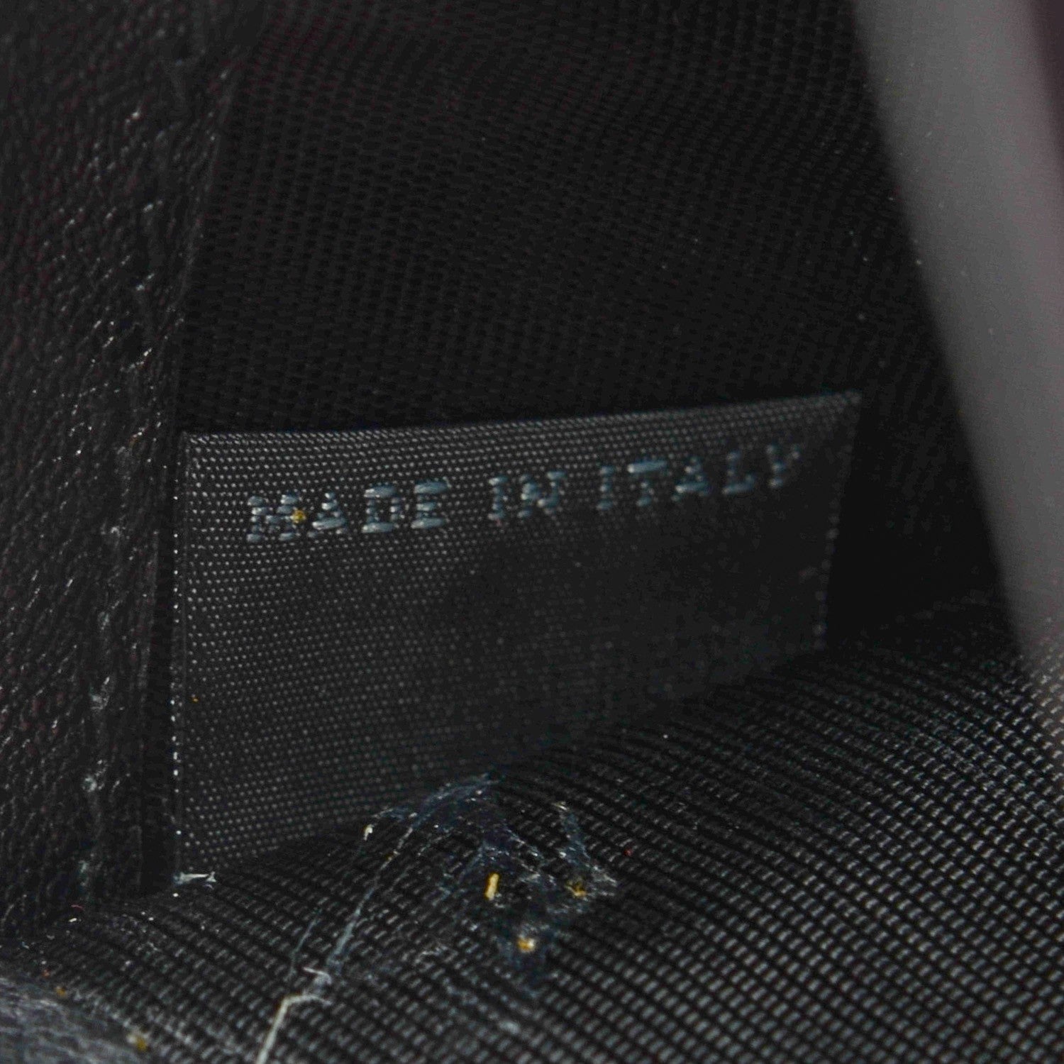 Prada Nappa Gaufre Zip Around Wallet Nero Black 11 of 11