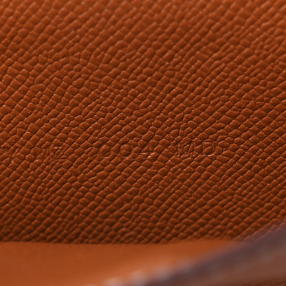 Hermes Epsom Kelly Pocket Compact Wallet Gold 8 of 10