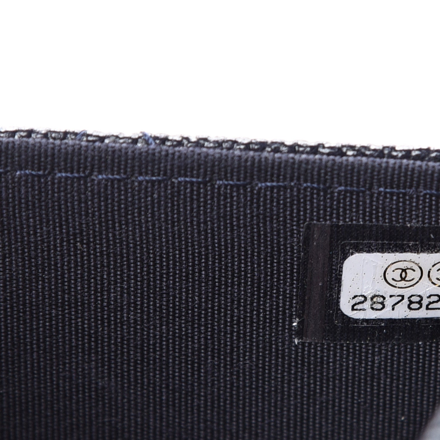 Chanel Caviar Quilted Golden Class Wallet On Chain WOC Navy 7 of 11