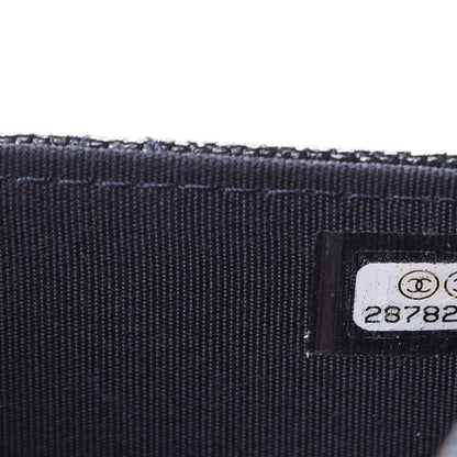 Chanel Caviar Quilted Golden Class Wallet On Chain WOC Navy 7 of 11