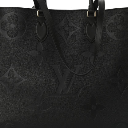 Louis Vuitton Empreinte Monogram Giant Onthego GM Black 7 of 9