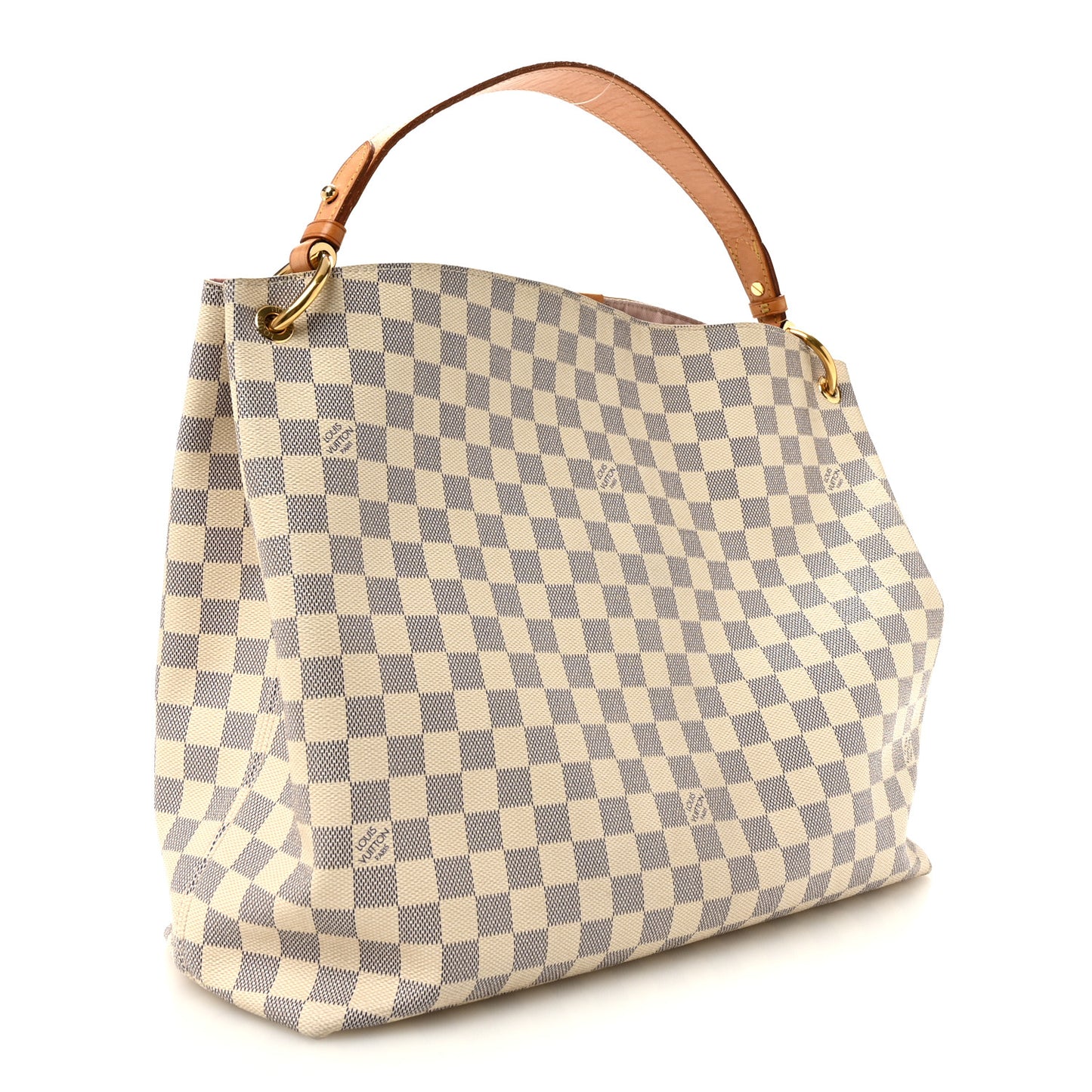 Damier Azur Graceful MM Rose Ballerine