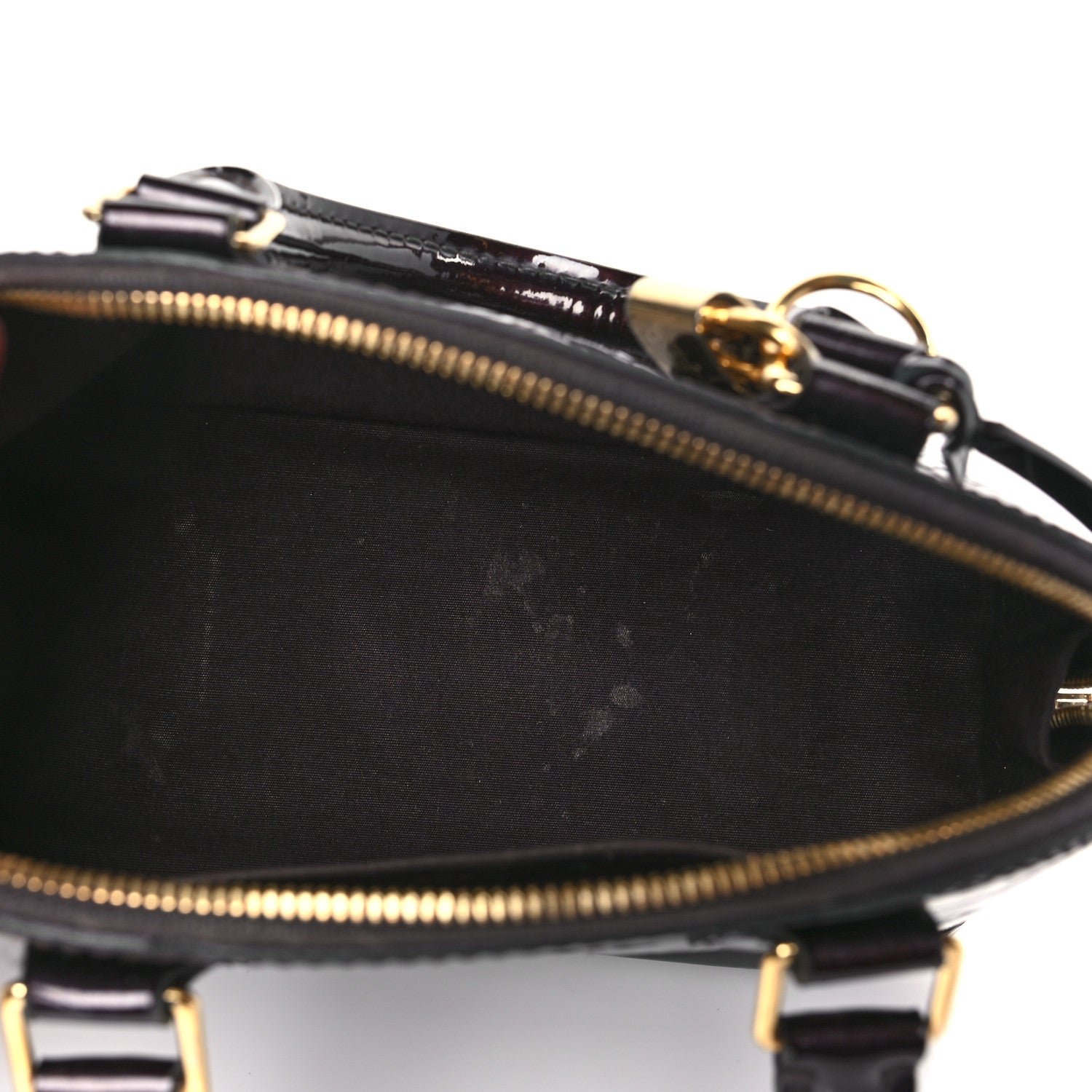Louis Vuitton Vernis Alma BB Amarante 5 of 8