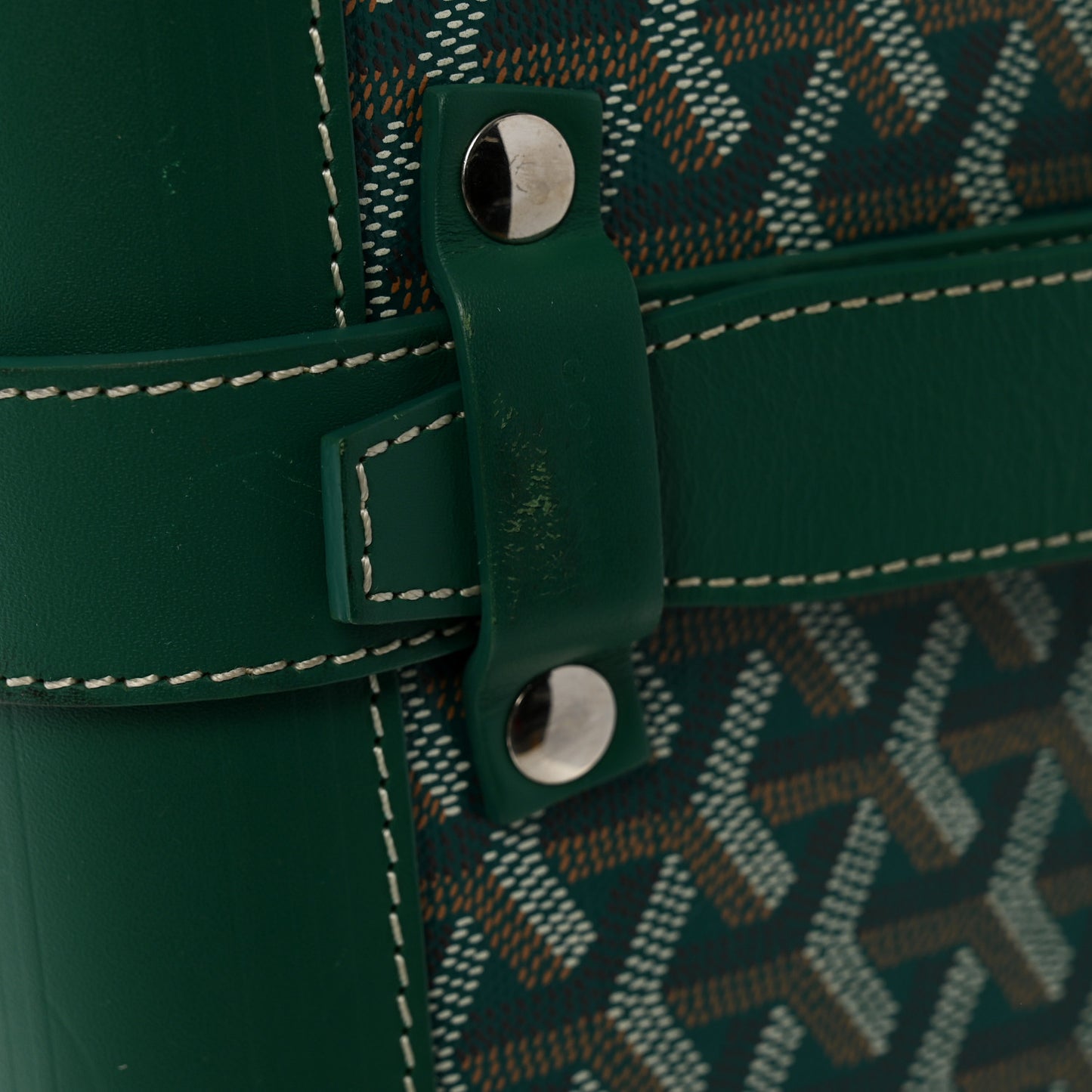 Goyardine Bourget PM Green