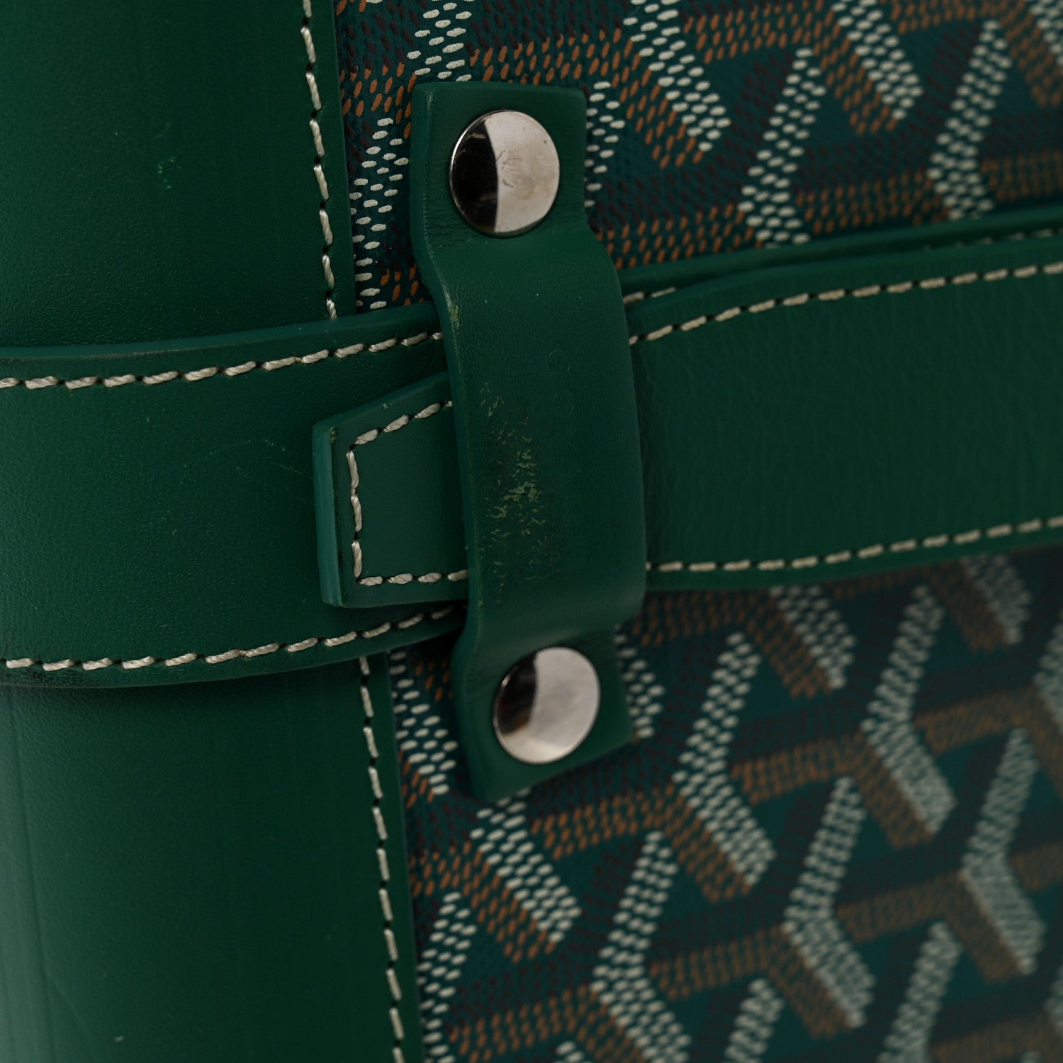 Goyard Goyardine Bourget PM Green 12 of 21