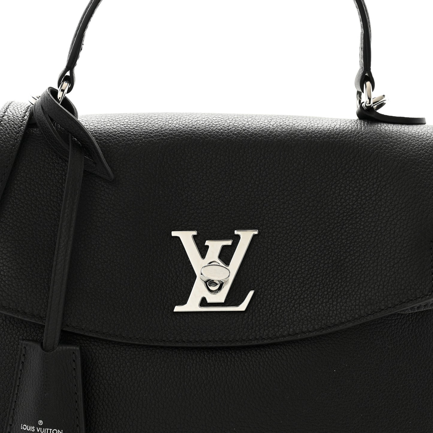Soft Calfskin Lockme Ever Black