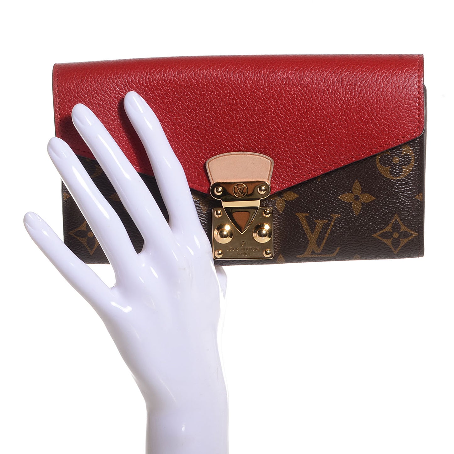 Monogram Pallas Wallet Cherry