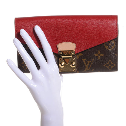 Louis Vuitton Monogram Pallas Wallet Cherry 2 of 8