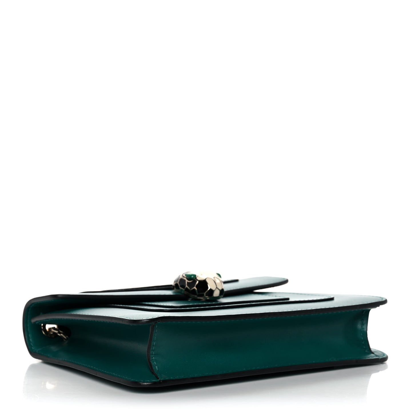 Calfskin Serpenti Forever Crossbody Bag Emerald Green