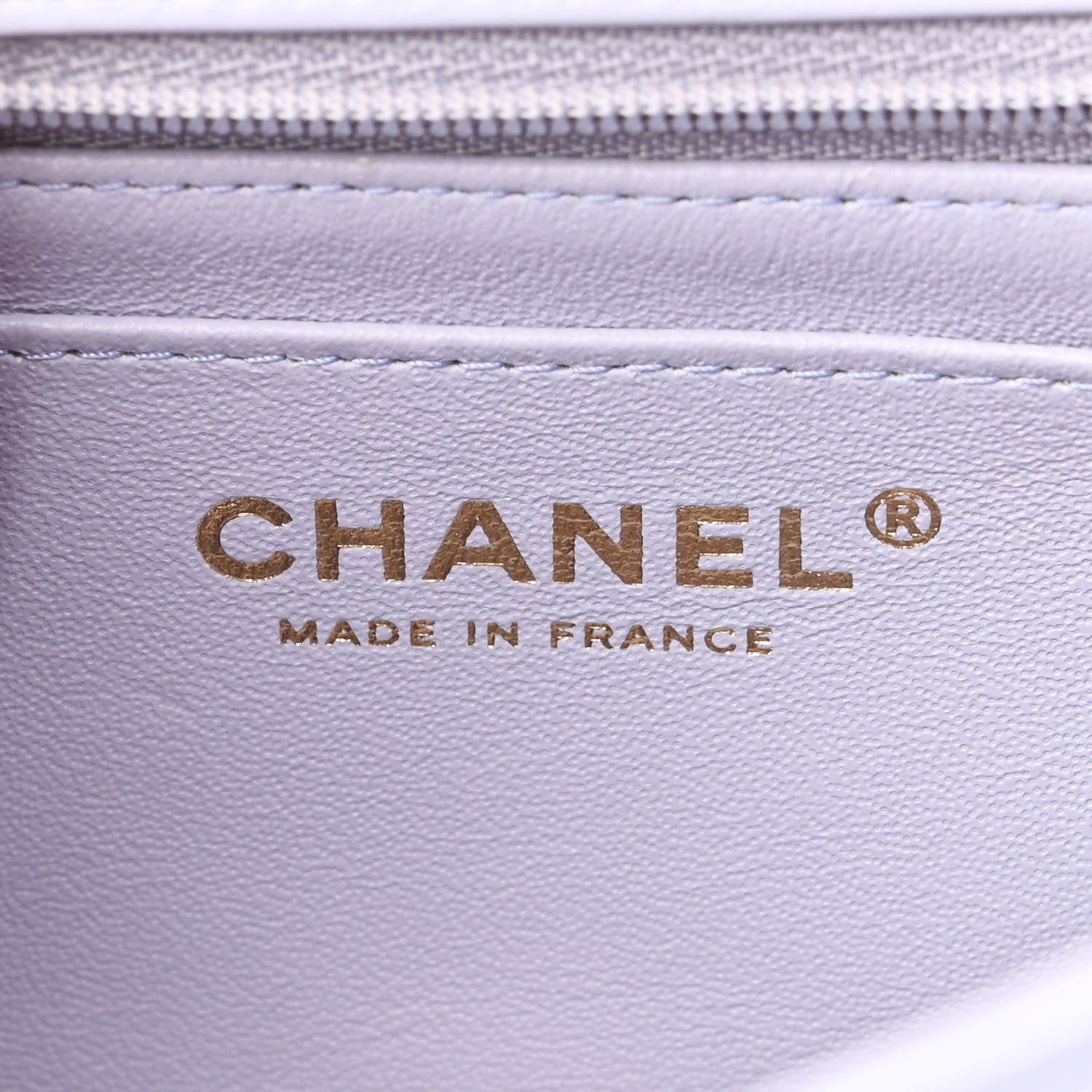 Chanel Lambskin Quilted Mini Top Handle Rectangular Flap Light Purple 6 of 11