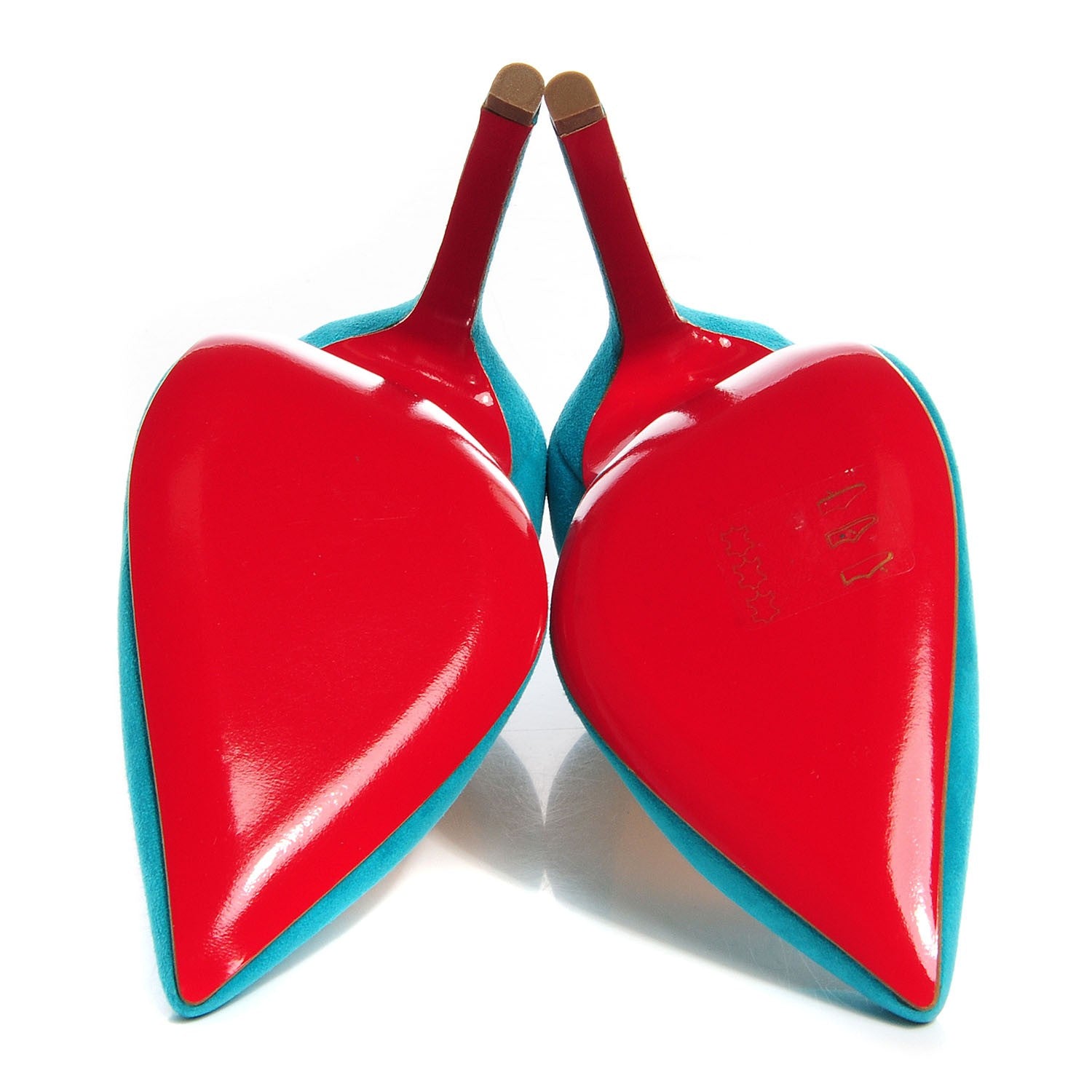 Christian Louboutin Suede So Kate 120 Pumps 35 Bright Blue 5 of 6