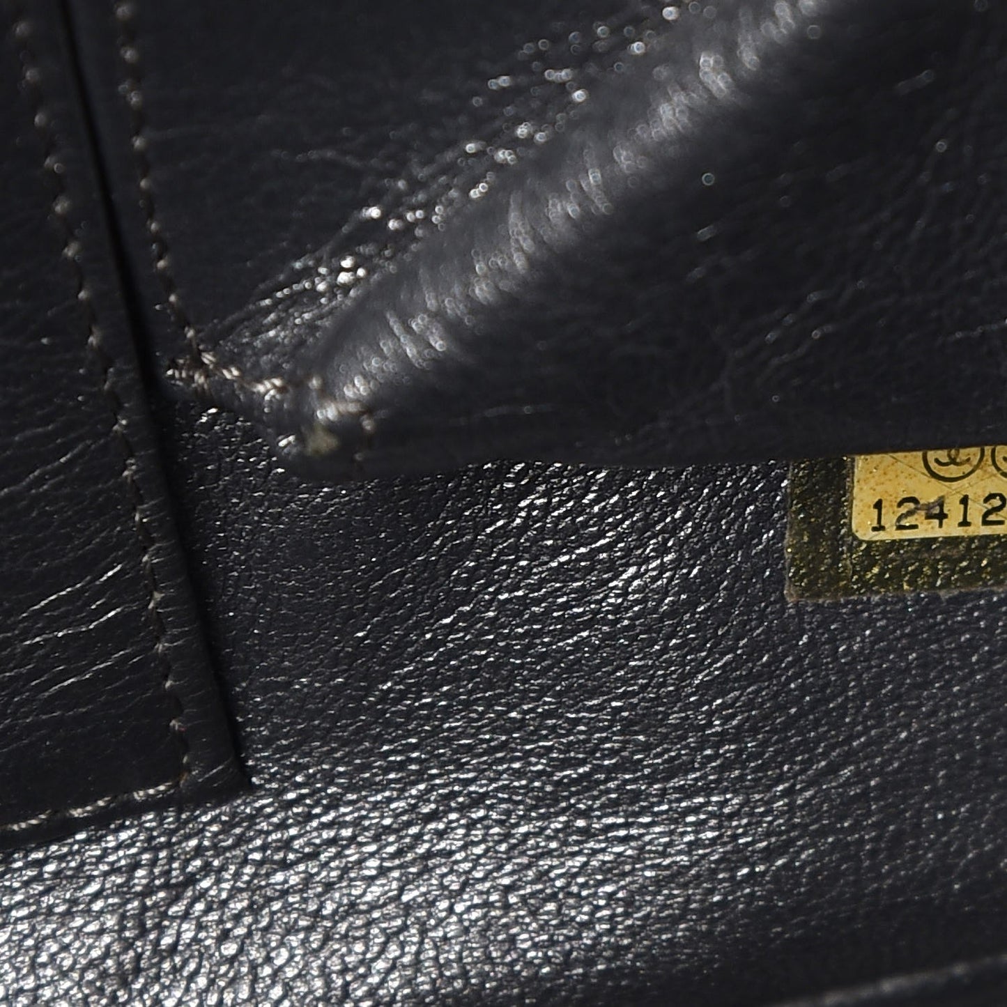 Metallic Aged Calfskin Quilted Large Reissue Camera Case Silver