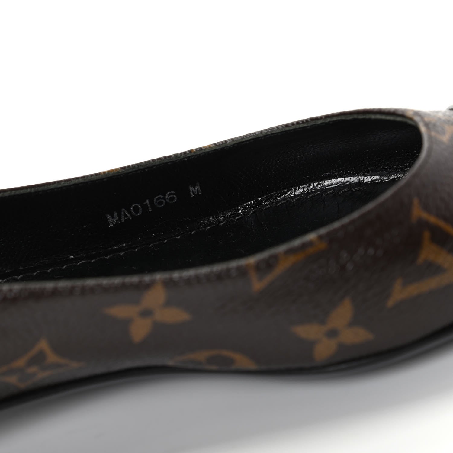Louis Vuitton Patent Monogram Fetish Ballerina Flats 37.5 10 of 10