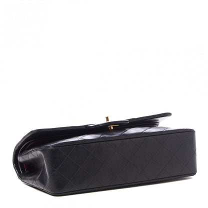 Chanel Lambskin Quilted Small Double Flap Black 3 of 9