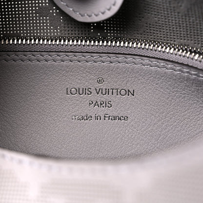 Louis Vuitton Reverse Mahina Carmel Hobo Gris Souris Gray 6 of 10