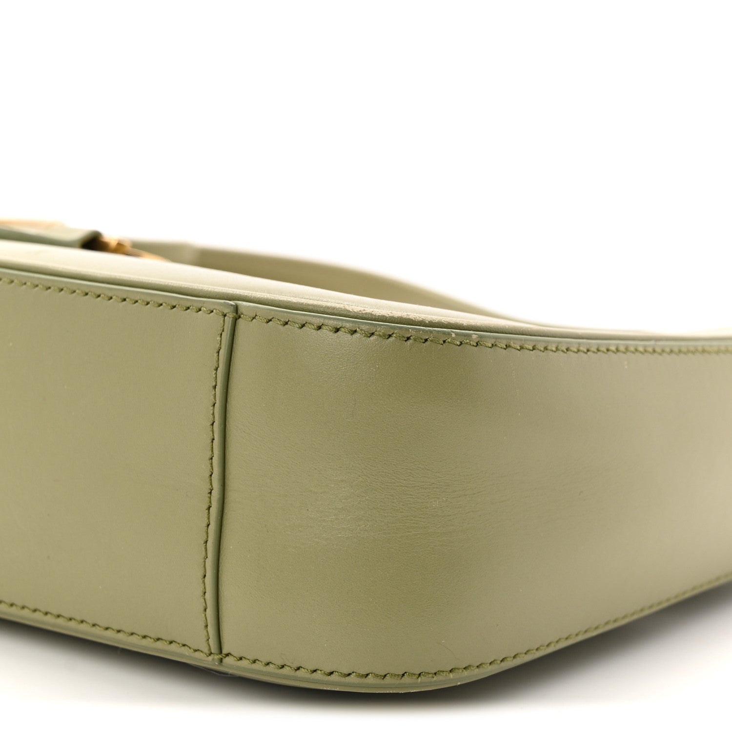 Saint Laurent Smooth Calfskin Le 5 A 7 Hobo Pistache 10 of 13