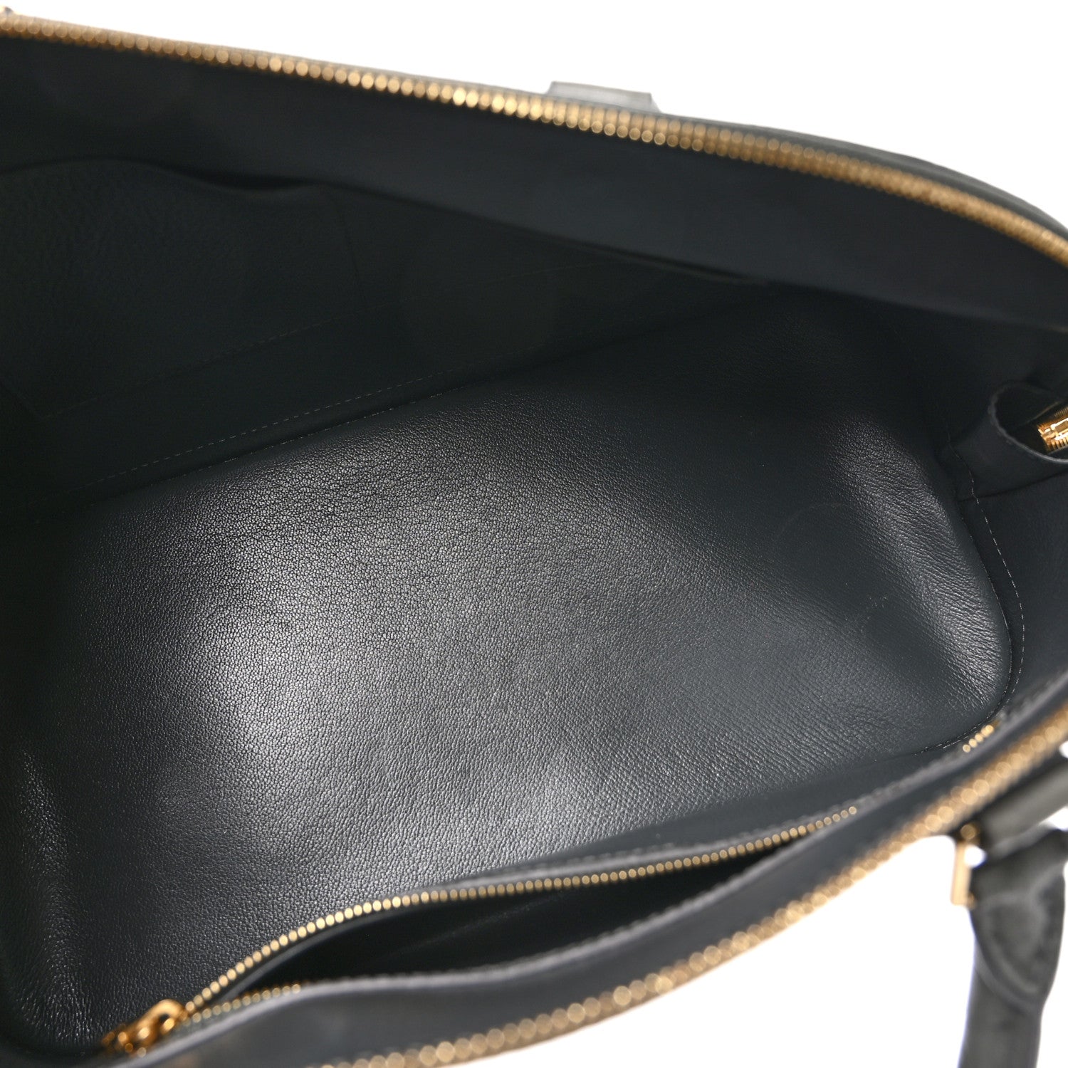 Louis Vuitton Ostrich Alma MM Gris 5 of 10