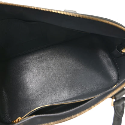 Louis Vuitton Ostrich Alma MM Gris 5 of 10