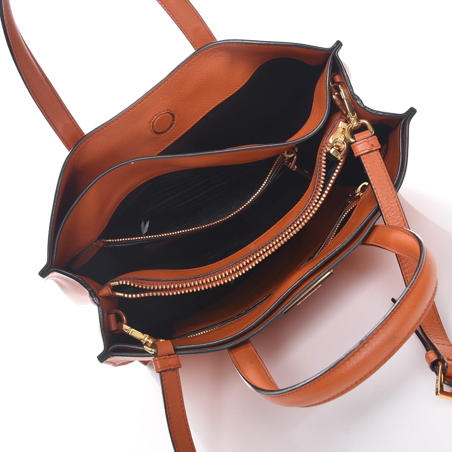 Saffiano Soft Tote Papaya