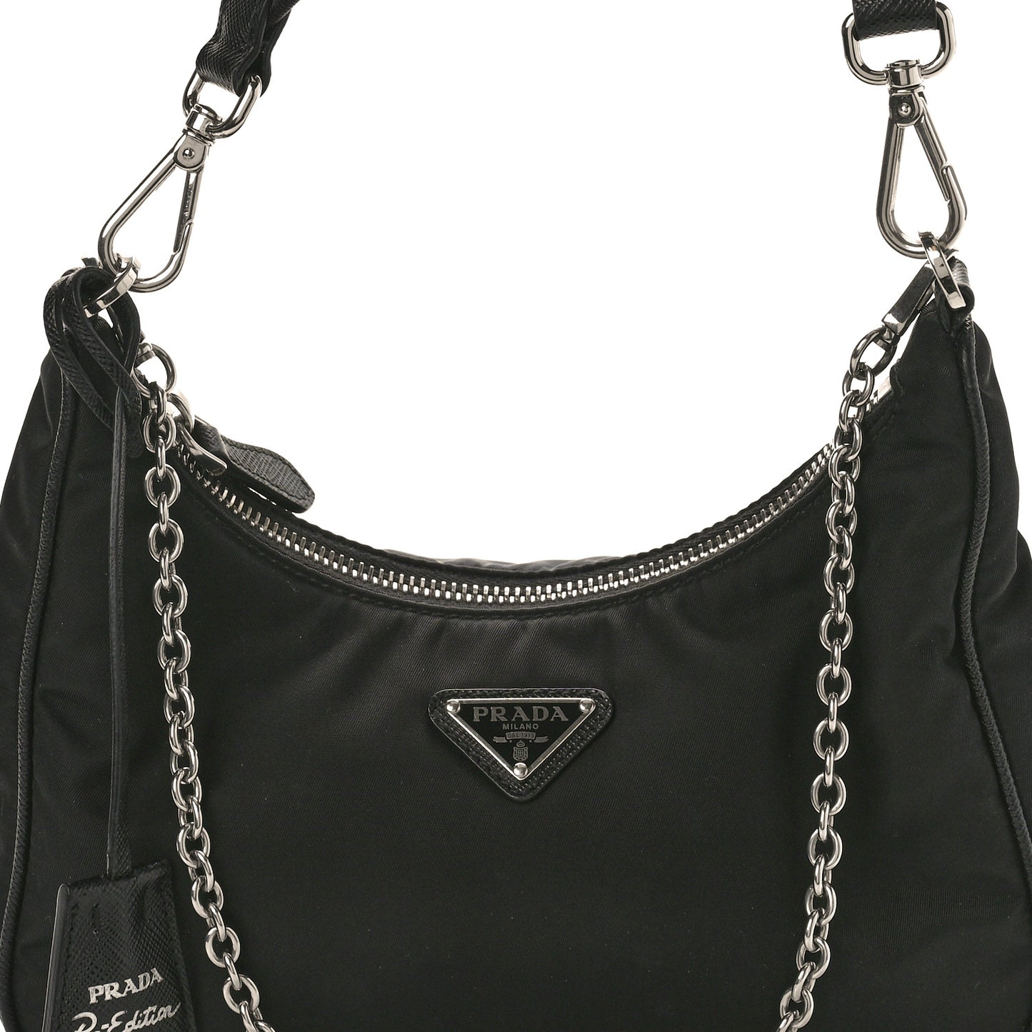 Nylon Re-Edition 2005 Shoulder Bag Black