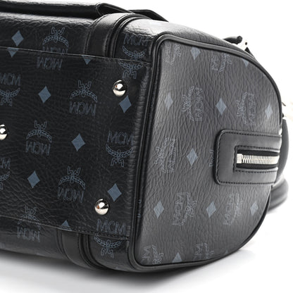 MCM Visetos Small Boston Bag Black 11 of 12