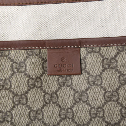 Gucci GG Plus Monogram Medium Signature Web Loop Tote Brown 7 of 9
