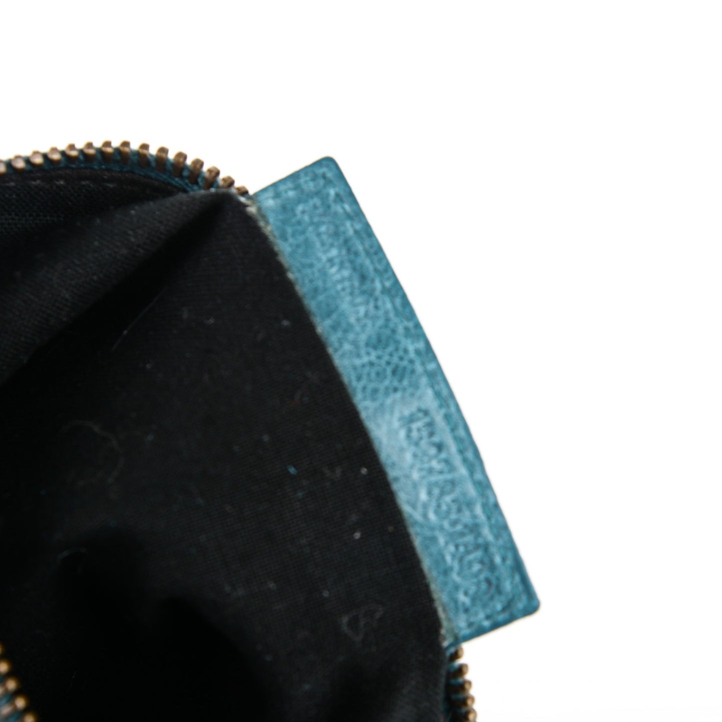 Chevre Classic Hardware M Porte-Monnaie Coin Purse Bleu India