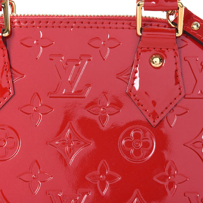 Louis Vuitton Vernis Alma BB Cherry 11 of 12
