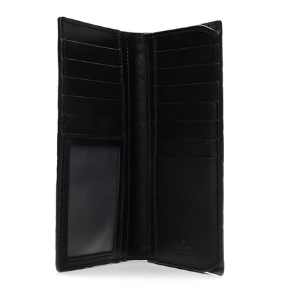 Gucci Guccissima Long Wallet Black 5 of 6