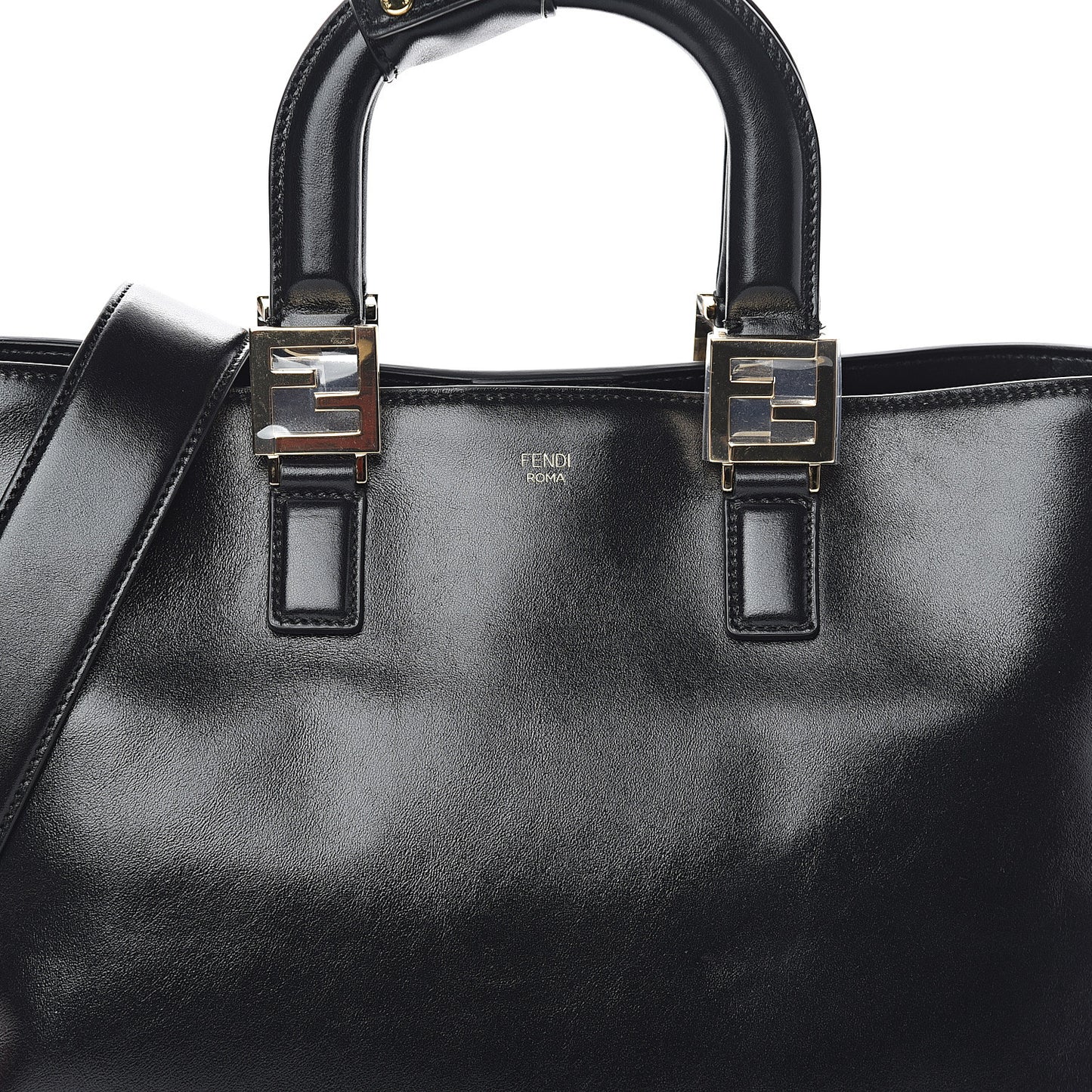 Vitello Glacier Medium FF Tote Black