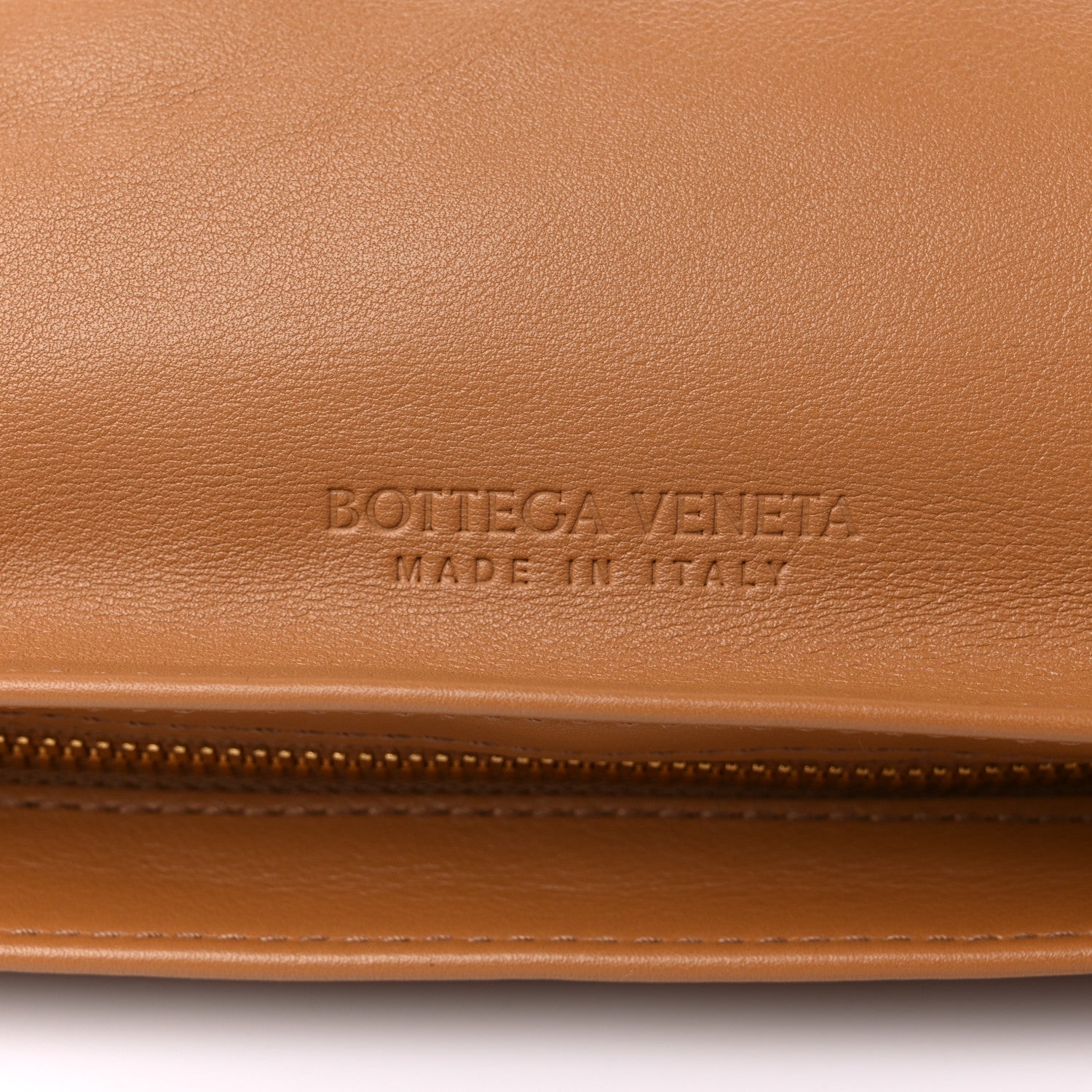 Bottega Veneta Supple Calfskin BV Twist Caramel 9 of 9