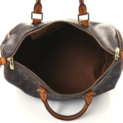 Louis Vuitton Monogram Speedy 35 Bandouliere 5 of 14