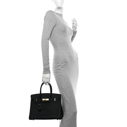 Hermes Togo Birkin 30 Black 3 of 10