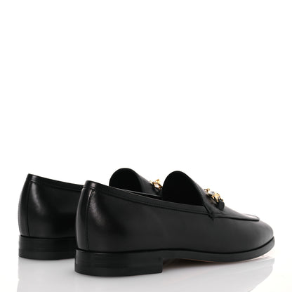 Gucci Malaga Kid Crystal Horsebit Womens Jordaan Loafers 38 Black 4 of 10
