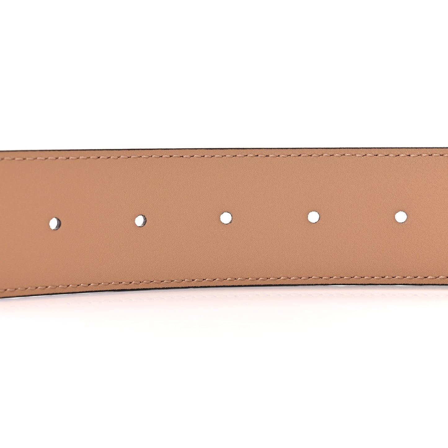 Azalea Calfskin Enamel Monochrome Double G 40mm Belt 90 36 Camelia