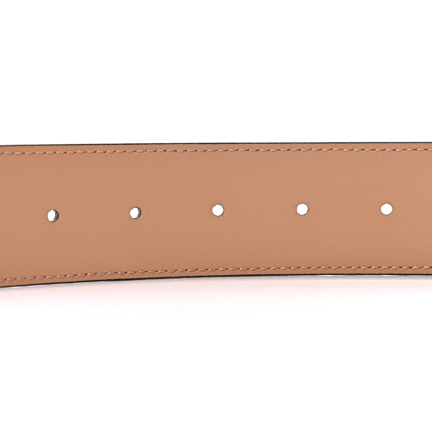 Gucci Azalea Calfskin Enamel Monochrome Double G 40mm Belt 90 36 Camelia 4 of 6