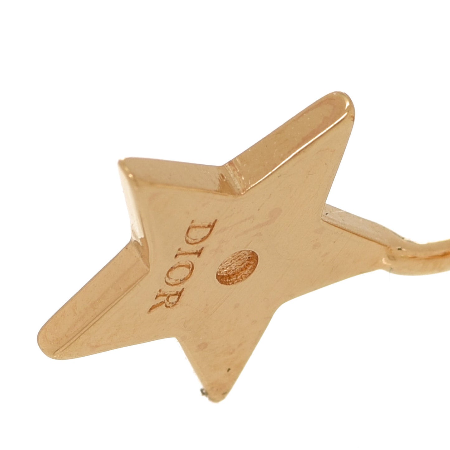 Pearl Strass My ABCDior Tribale Star Earring Aged Gold