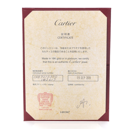 Cartier 18K Pink Gold Interlocking LOVE Necklace 6 of 7