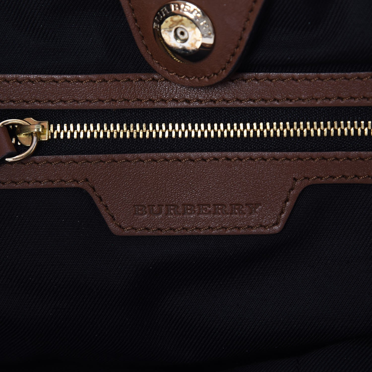 Burberry Horseferry Check Small Canterbury Tote Honey 6 of 8