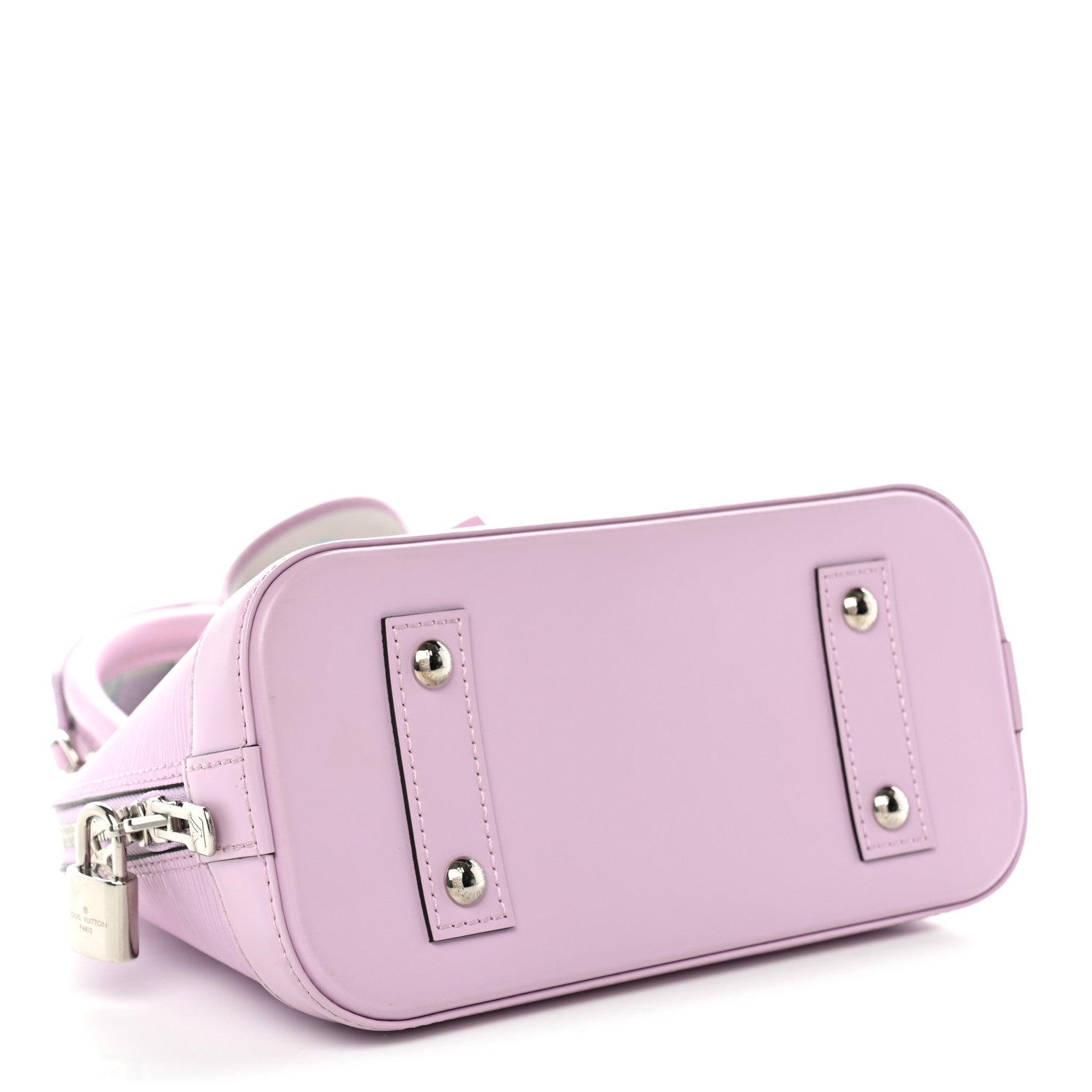 Louis Vuitton Epi Jacquard Alma BB Light Pink 4 of 10