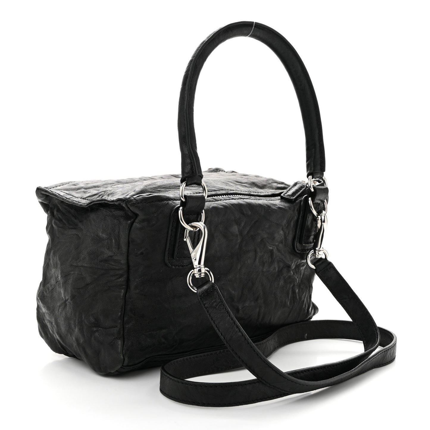 Tumbled Sheepskin Small Pandora Black