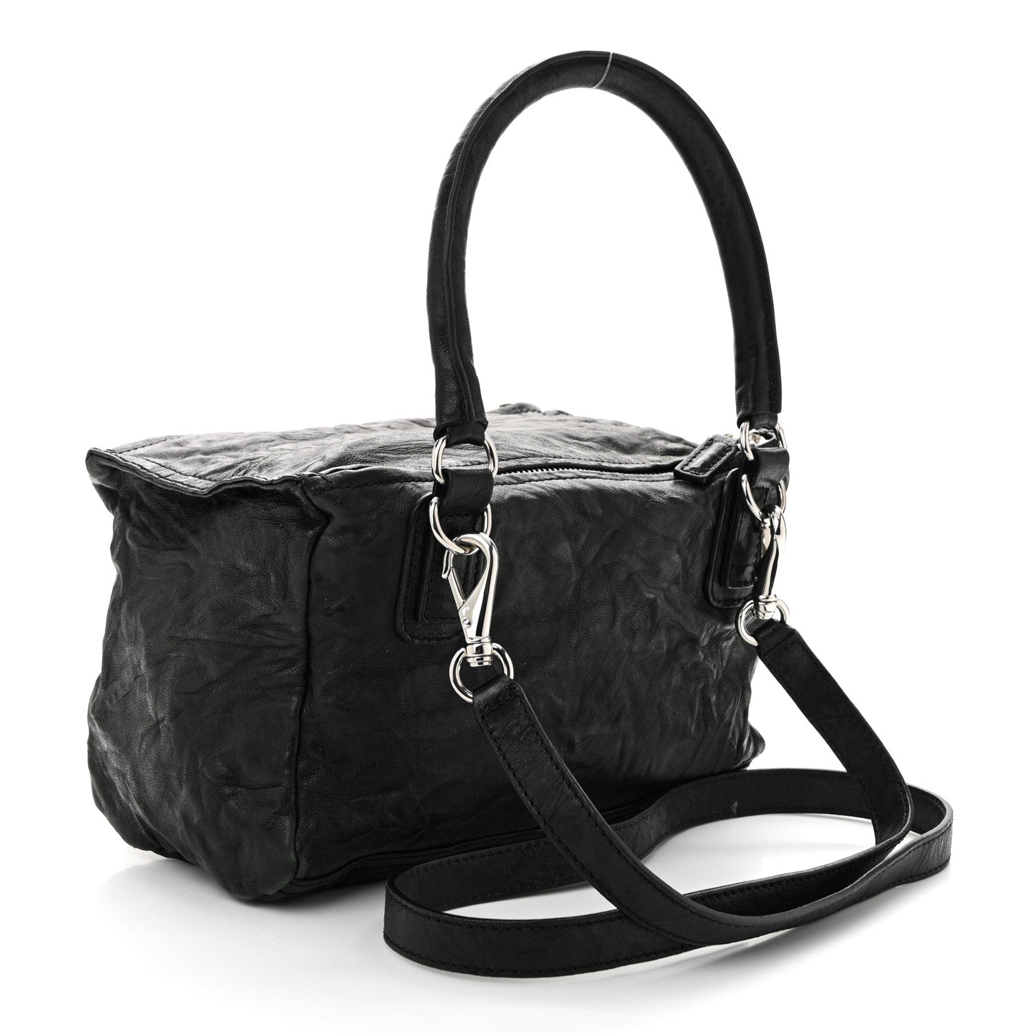 Givenchy Tumbled Sheepskin Small Pandora Black 3 of 11