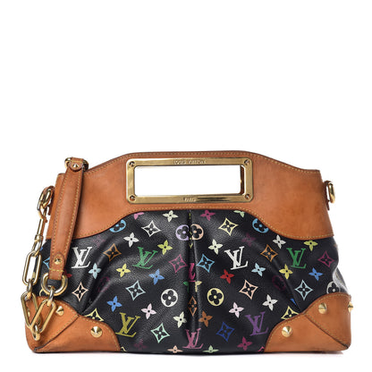Louis Vuitton Monogram Multicolor Judy MM Black 1 of 17