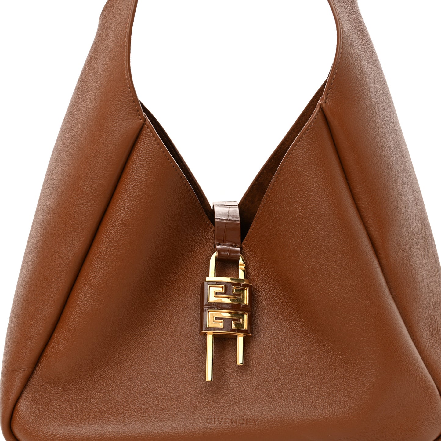 Calfskin Medium G-Lock Hobo Tan