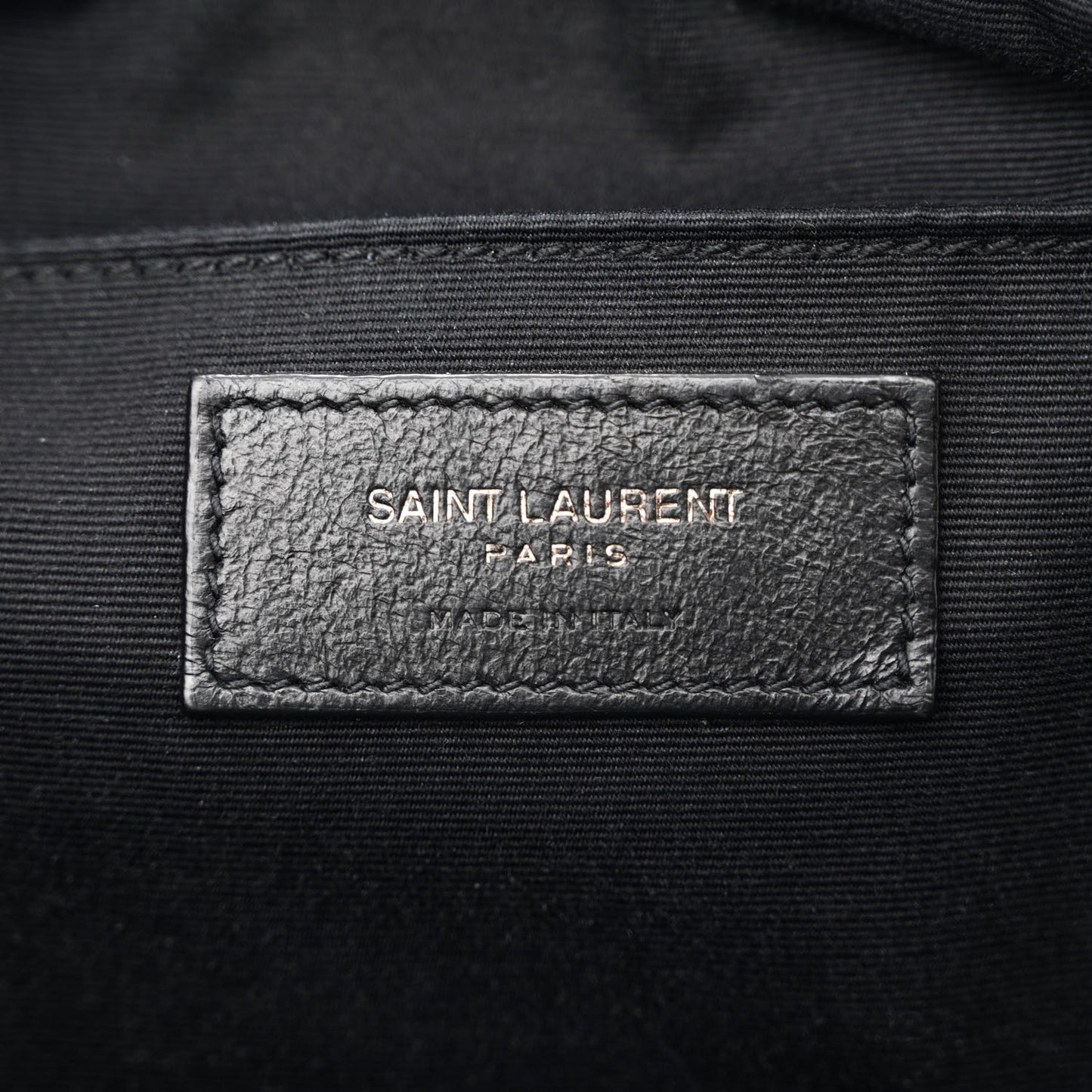 Calfskin Matelasse Monogram Monochrome Lou Camera Bag Black