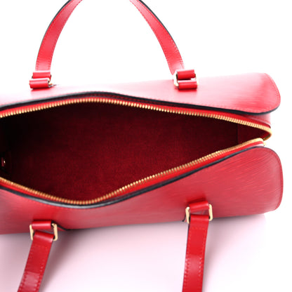 Louis Vuitton Epi Soufflot Castillan Red 5 of 12