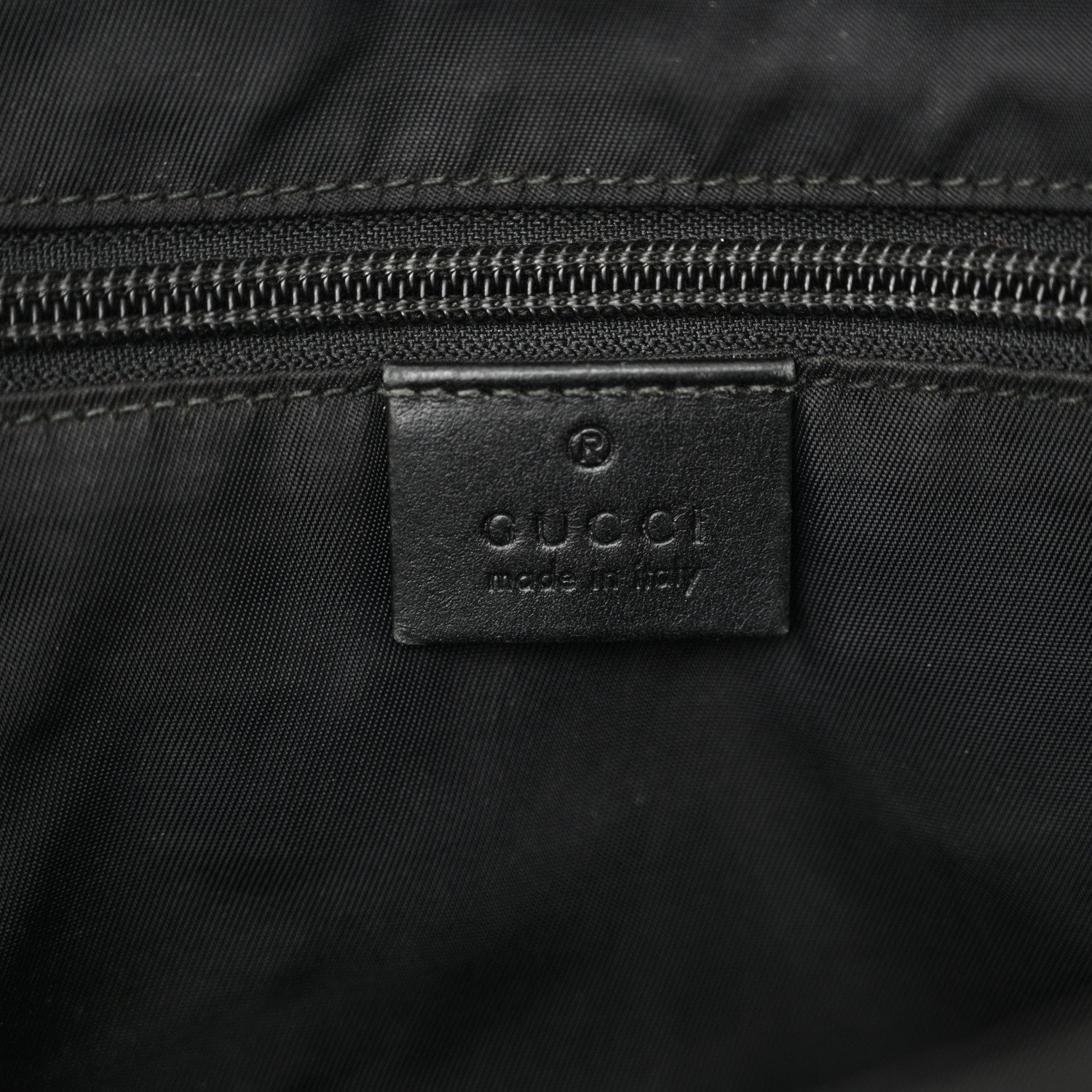 Gucci Techno Canvas Web Large Flap Messenger Bag Black 6 of 14