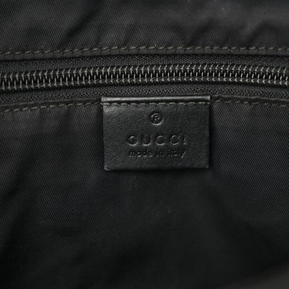 Gucci Techno Canvas Web Large Flap Messenger Bag Black 6 of 14
