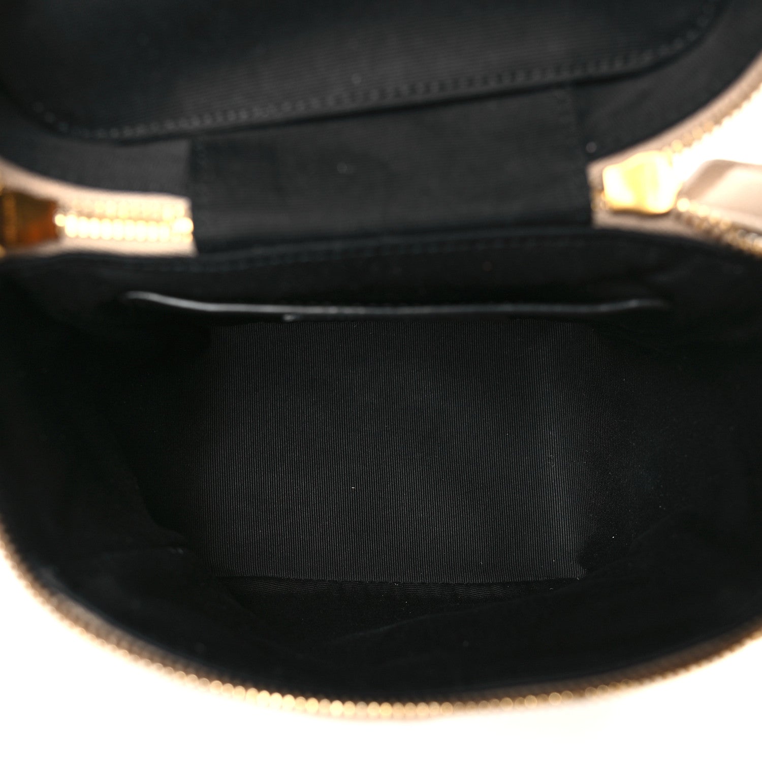 Saint Laurent Grain de Poudre Quilted 80's Vanity Bag Dark Beige 5 of 7