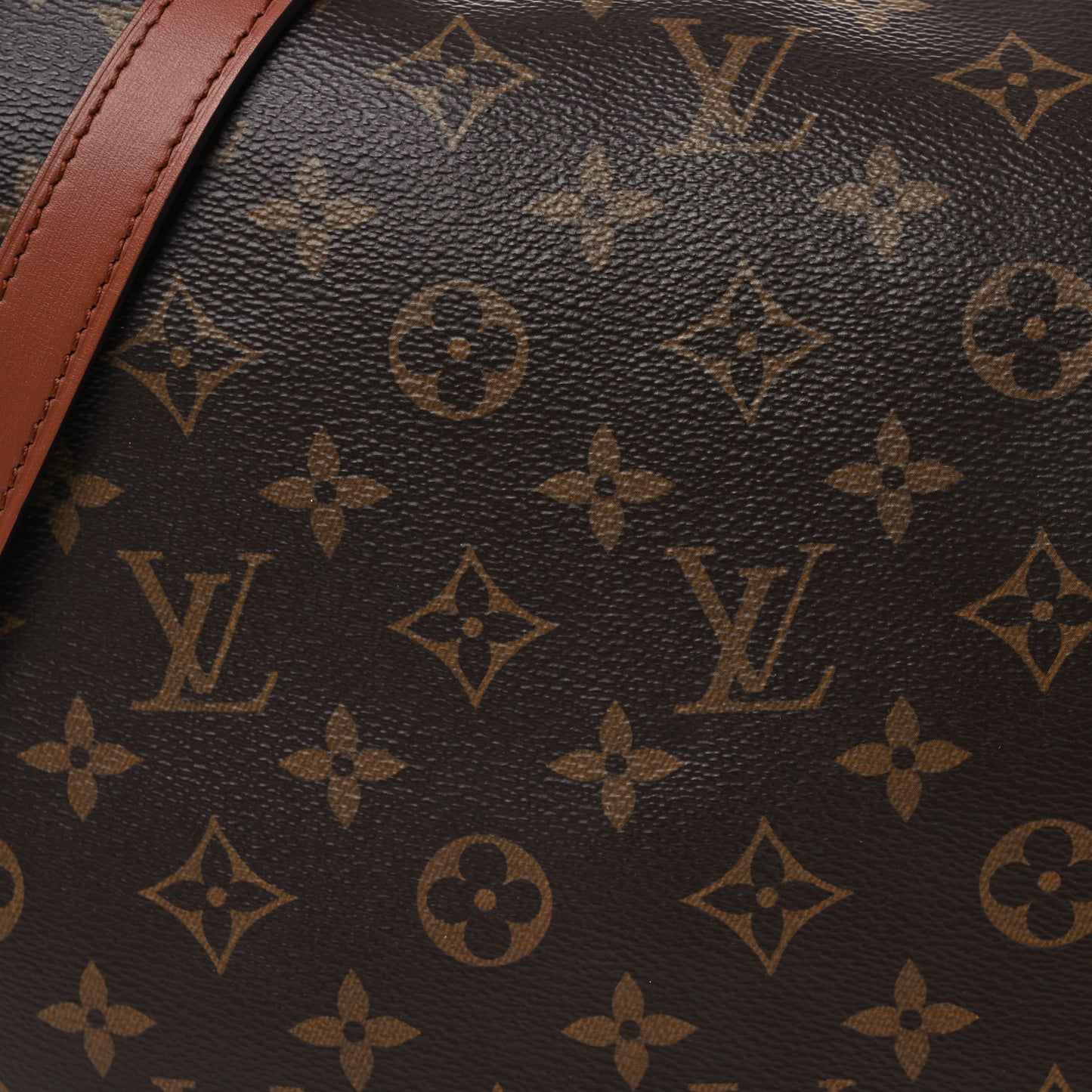 Reverse Monogram Loop Hobo